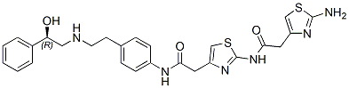 米拉贝隆杂质D, , 结构式
