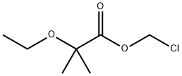 chloromethyl 2-ethoxy-2-methylpropanoate Structure