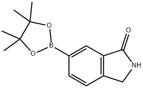 6-(4,4,5,5-tetramethyl-1,3,2-dioxaborolan-2-yl)isoindolin-1-one Structure