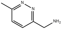 6-Methyl-3-pyridazinemethanamine Struktur