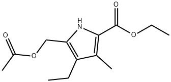 5-[(Acetyloxy)methyl]-4-ethyl-3-methyl-1H-pyrrole-2-carboxylic acid ethyl ester|5-(乙酰氧甲基)-4-乙基-3-甲基-1H-吡咯-2-羧酸乙酯