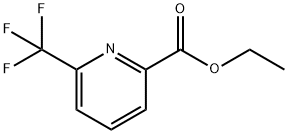 6-(トリフルオロメチル)ピコリン酸エチル 化学構造式