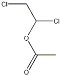 1,2-Dichloroethyl acetate Struktur