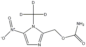 ロニダゾール‐D3標準品 化学構造式