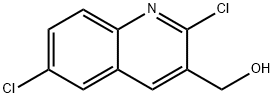 2,6-二氯喹啉-3-甲醇,1017429-35-4,结构式