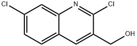 2,7-DICHLOROQUINOLINE-3-METHANOL Structure