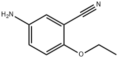 5-amino-2-ethoxybenzonitrile Struktur