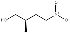 (R)-2-甲基-4-硝基-1-丁醇, 1022985-41-6, 结构式