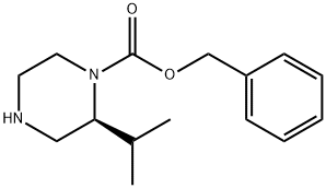 (S)-1-CBZ-2-ISOPROPYL-PIPERAZINE Structure
