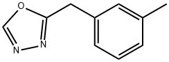 2-(3-甲基苄基)-1,3,4-噁二唑, 1026573-04-5, 结构式