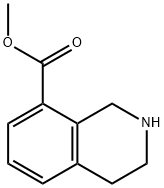 METHYL 1,2,3,4-TETRAHYDROISOQUINOLIN-8-CARBOXYLATE Structure