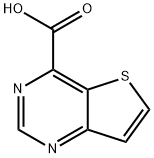 噻吩并[3,2-D]嘧啶-4-羧酸,1029144-49-7,结构式
