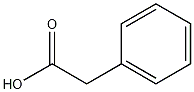 Benzeneacetic acid Structure