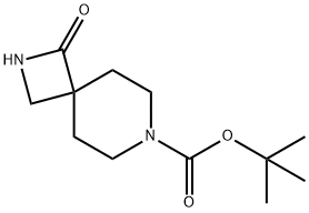 TERT-BUTYL 1-OXO-2,7-DIAZASPIRO[3.5]NONANE-7-CARBOXYLATE Structure