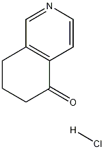 7,8-dihydroisoquinolin-5(6H)-one, hydrochloride Structure
