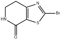 2-溴-6,7-二氢噻唑并[5,4-C]吡啶-4(5H)-酮,1035219-96-5,结构式