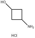 3-Aminocyclobutanol hydrochloride Structure