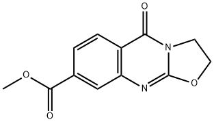 Methyl5-oxo-3,5-dihydro-2H-oxazolo[2,3-b]quinazoline-8-carboxylate Struktur
