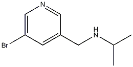 N-((5-bromopyridin-3-yl)methyl)propan-2-amine Structure