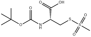 N-Boc-L-cysteine Methanethiosulfonate Structure