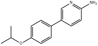 5-[4-(1-Methylethoxy)phenyl]-2-pyridinamine Structure