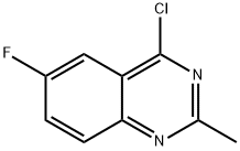 4-氯-6-氟-2-甲基喹唑啉, 1044768-44-6, 结构式