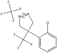 [(Oxido)phenyl(trifluoromethyl)-lambda4-sulfanylidene]dimethylammonium Tetrafluoroborate