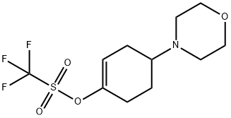 4-morpholinocyclohex-1-enyl trifluoromethanesulfonate