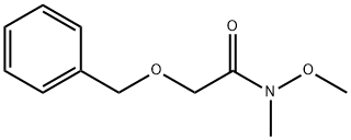 2-(benzyloxy)-N-methoxy-N-methylacetamide Struktur