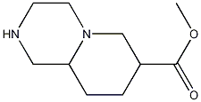 methyl octahydro-1H-pyrido[1,2-a]pyrazine-7-carboxylate Structure