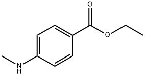 4-乙氧羰基-N-甲基苯胺 结构式