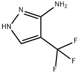 4-(三氟甲基)-5-氨基-1H-吡唑 结构式