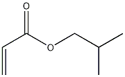 Isobutyl acrylate 化学構造式