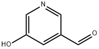 5-Hydroxy-pyridine-3-carbaldehyde Struktur