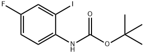 1,1-二甲基乙基-N-(4-氟-2-碘苯基)氨基甲酸酯, 1060813-09-3, 结构式