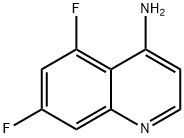 4-Amino-5,7-difluoroquinoline,1065092-27-4,结构式