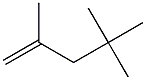 2,4,4-Trimethyl-1-pentene 结构式