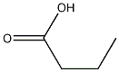 n-Butanoic acid Structure