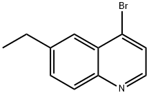 4-BROMO-6-ETHYLQUINOLINE Structure