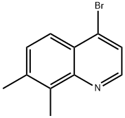 4-BROMO-7,8-DIMETHYLQUINOLINE Structure