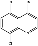 4-BROMO-5,8-DICHLOROQUINOLINE Structure