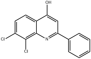 7,8-DICHLORO-2-PHENYL-4-QUINOLINOL Structure