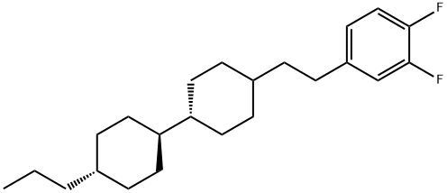 4'-[2-(3 4-DIFLUORO-PHENYL)-ETHYL]-4-PROPYL-BICYCLOHEXYL,107215-66-7,结构式