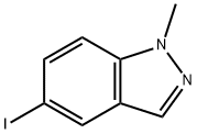 1H-INDAZOLE, 5-IODO-1-METHYL- Struktur