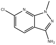 3-氨基-6-氯-1-甲基吡唑[3,4-B]并吡啶, 1076197-93-7, 结构式