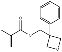 2-Methylacrylic Acid 3-Phenyloxetan-3-yl Ester,1076198-41-8,结构式