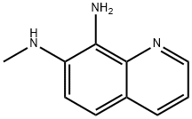 8-Amino-7-(methylamino)quinoline Structure