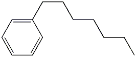 1-Heptylbenzene 结构式