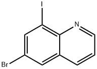6-Bromo-8-iodoquinoline Structure