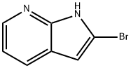 2-溴-1H-吡咯并[2,3-B]吡啶,1083181-25-2,结构式
